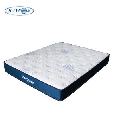 China Tight Top 23cm Bonnel Spring Mattress Knitted Fabric Bedroom Furniture for sale
