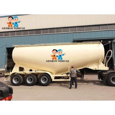 China 40 Foot Construction Pneumatic 25cbm Cement Storage Trailer for sale