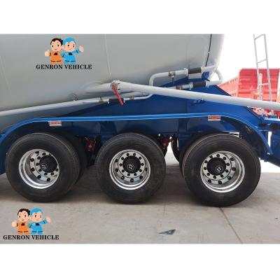 China 3 Axle 50CBM 50000L Dry Bulk Cement Tanker Trailer for sale