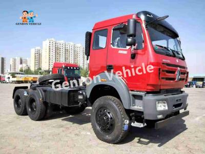 China Camiones principales del tractor del motor de la tracción de LHD 380Hp 6X4 en venta