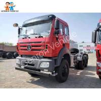China 6 Cylinder Radial Tire 380HP 280Kw Tractor Head Trucks for sale