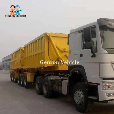 China 6 Axles 19.7 Meters Double Side Tipper Hydraulic Lifting Cylinder Super Link for sale