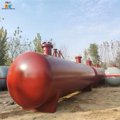China 40cbm 20T Diesel Fuel Storage Tanks For Oil Station Using for sale