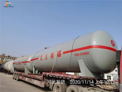 China 40cbm 20T LPG / Fuel Storage Tanker Carbon Steel Q345R for sale