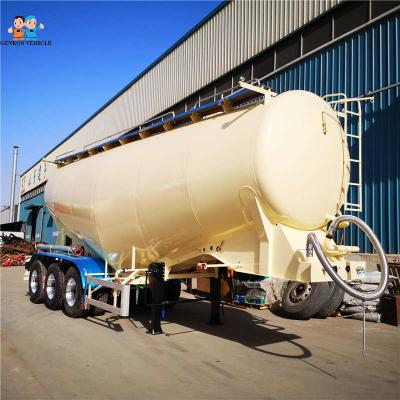 China 3 Axles Air Suspension 50T Dry Bulk Tanker Trailer In African Cement Plants for sale