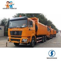 China SHACMAN F3000 MAN Brand Axle Tipper Dump Truck Trailer For Cocoa Palm And Crops for sale