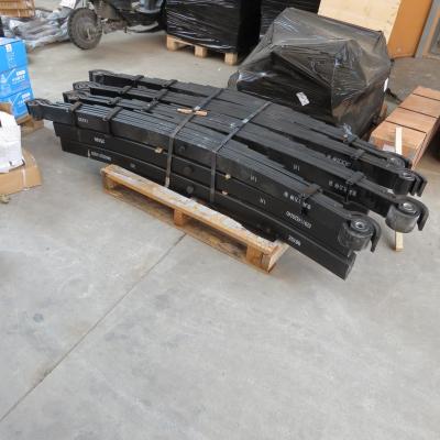 China cars and trucks Rear leaf spring assembly DZ9114520240Hot selling spring steel plate DZ9114520240 for sale