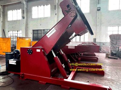 China Hydraulic Lifting Welding Positioner Turntable With 5M Cable 2200 Lb Capacity for sale