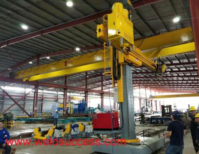 China LHC 8080 Automatic Welding Column And Boom Manipulator For 8000 Mm Diameter for sale