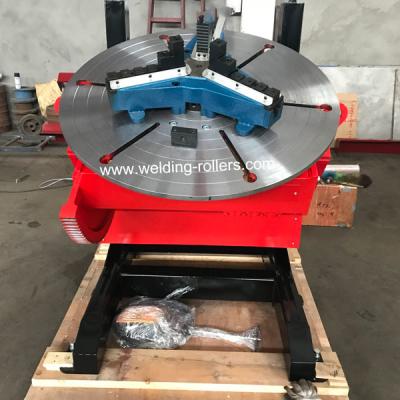 China 1200kg Automatic Welding Positioner For Work Piece Tilting And Rotation for sale