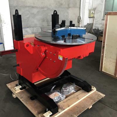 China Electric Lifting Welding Turn Table , Schneider Electric Controls System Rotating Welding Table for sale