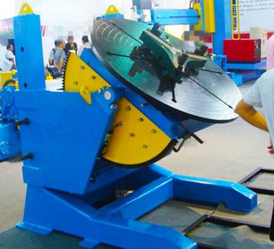 China 2T Bolt Lift Welding Turn Table With 3 Jaws Welding Chuck Steel Structure for sale