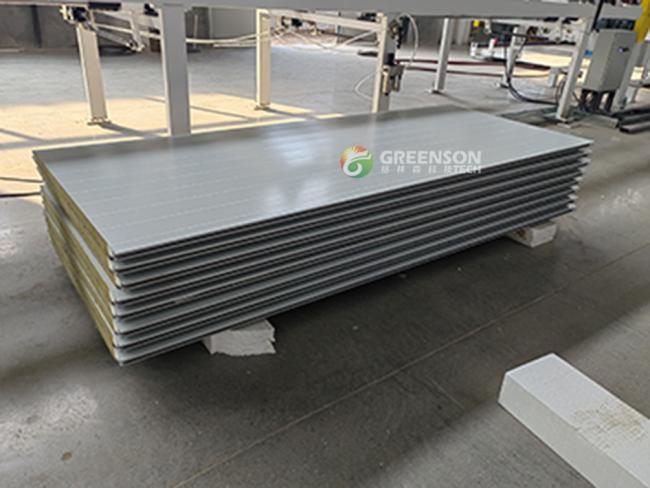Full Automatic Continuous Rock Wool Sandwich Panel Production Line