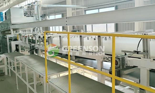 High-Accuracy Fully Automatic Engine-Driven PU Edge Rock-wool Sandwich Panel Production Line