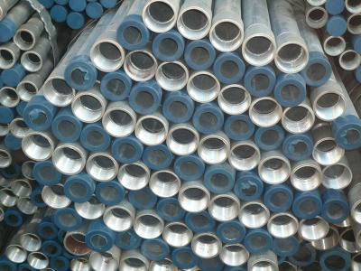 China 1/2-8.Hot dip galvanized steel pipes and tube with thread for sale