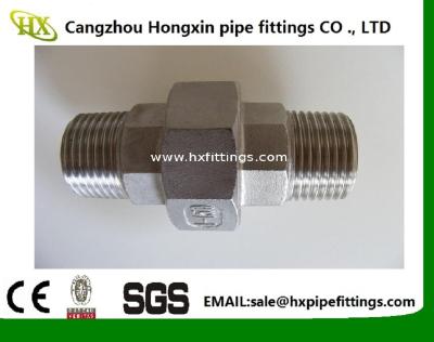 China high quality 2 inch npt female thread union stainless steel pipe fitting for sale