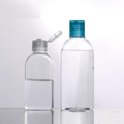 China Liquid Medicine Use and Plastic Material 10ml 50ml 100ml clear Round PET bottle for sale