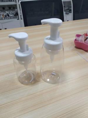 China 300ml disinfectant plastic PET foam dispenser liquid soap foam empty hand wash plastic bottles for sale