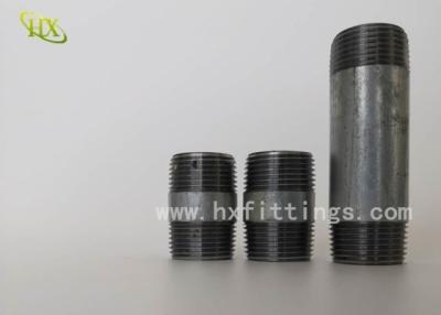 China ASTM A733 Galvanized  steel pipe nipples with NPT Thread pipe nipple for sale