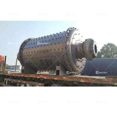 China Wet Grinding Lead Oxide Ball Mill Machine  High Rigidity 9200x7250x9888mm for sale