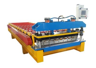 China World Widely Used Market Roofing Sheet Metal Roll Forming Machine With PLC Control for sale