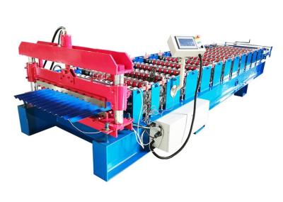 China Popular Metal Roof Corrugated Sheet Roll Forming Machine For zinc sheet Production for sale
