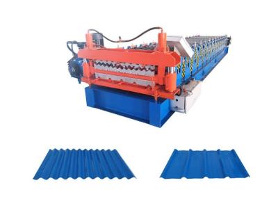 China trapezoidal and corrugated roof Wall Sheet Double Layer Roll Forming Machine for metal roofing for sale