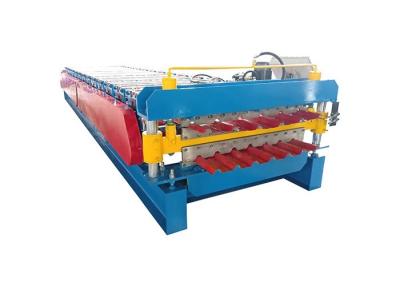 China Automatic Iron Sheet Double Layer Machine For Manufacturing Two Ibr Sheet Designs for sale