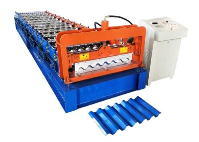 China 750 Model Roofing Sheet Roll Forming Machine / Galvanized Iron Sheet Making Machine for sale