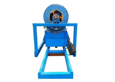 China Capacity 10 Ton Hydraulic Decoiler Machine Uncoiling Speed 15 M/Min For Glazed Metal Roofing for sale