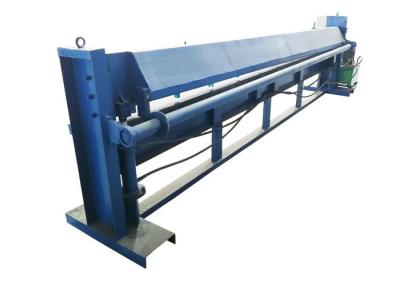 China 4 Meter Wide Sheet Cutting Shearing Machine , Automatic Sheet Metal Folding Machine for sale