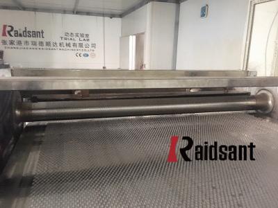 China Acero inoxidable del derretimiento del granulador de la máquina de la correa del sistema de acero adhesivo caliente de Rotoform en venta