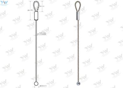 Chine La bride de foulard de câble métallique de bride de fil d'acier/adaptent la longueur aux besoins du client pour des ensembles de suspension à vendre