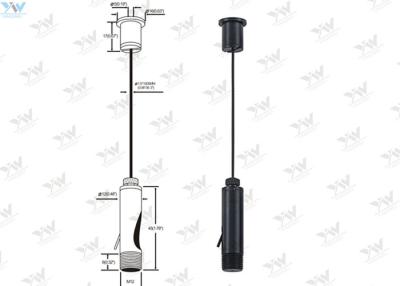 China Black Light Hanging Kit / Aquarium Light Suspension Kit 1 Meter Length Wire for sale