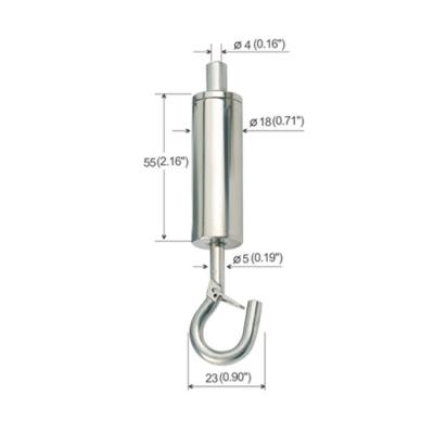 China Colocaciones ajustables YW86230 de la suspensión del panel acústico del gancho de la carga de Pring del agarrador del alambre en venta