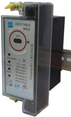 China Split Din Rail Mounted Kwh Meter UV Stable Polycarnonate Closure Cable Connection for sale