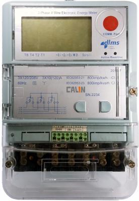 China Contractual Control Commercial Electric Meter Class 0.5S Three Phase Kwh Meter for sale