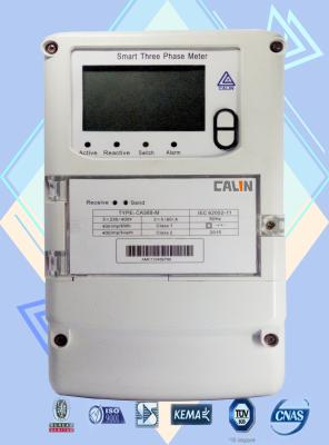 China Anti - Tamper Commercial Electric Meter , Optical Port Wireless Power Meter for sale