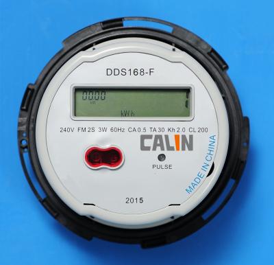 China Socket Type Single Phase Electric Meter Ansi Standard Electric Prepayment Meter for sale