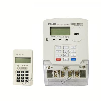 China Off Grid Single Phase Smart Prepaid Electricity Meters with RF Module for sale