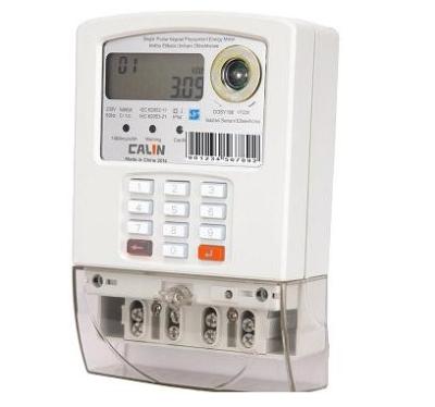 China 20 Digit Single Phase Smart Microgrid PV Solar Generator Prepaid Kwh Meter for sale