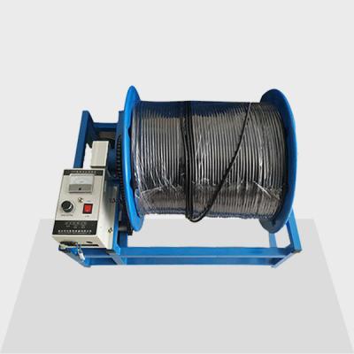 China Blue 220 Volt Electric Winch , 100m -2000m Water Well Inspection Camera for sale