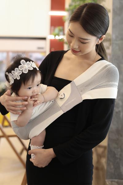 Quality Padded Shoulder Straps Wearable Infant Sling Carrier Carrying To 35 Pounds for sale