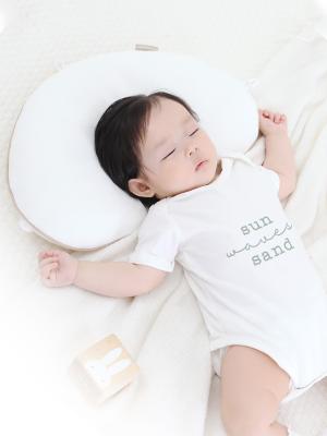 China Rectangle Newborn Baby Pillow Infant Sleep Pillow Support Neck And Head for sale