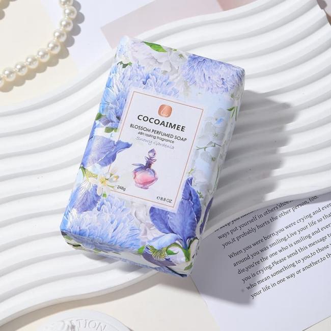 COCOAIMEE Perfume Soap luxury branding details and premium finish
