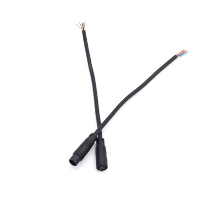 China Tipo rápido del alambre de cerradura del empuje M10 de Ebike de cable del diámetro impermeable del conector 10m m en venta