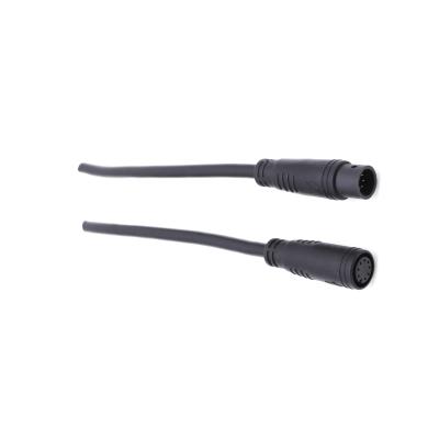 China UL Certified Waterproof  Ebike Cable Connector M10 With 10 Cores for sale