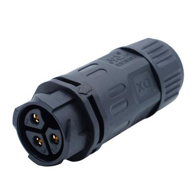 China PA66 Ebike Cable Connector Self-Locking M20 Waterproof Connector for sale