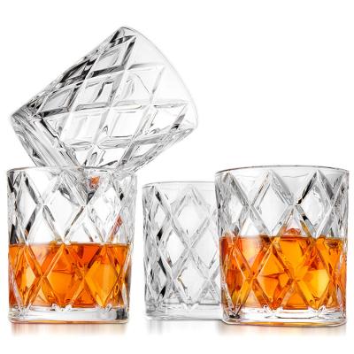 China 9.5 Oz 280ml Bourbon Tasting Glasses Lead Free Modern Luxury for sale