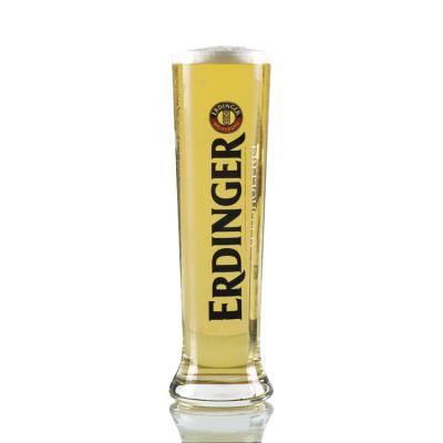 China 420ML Hand Blown Soda Lime Glass Beer Pint Glasses for sale
